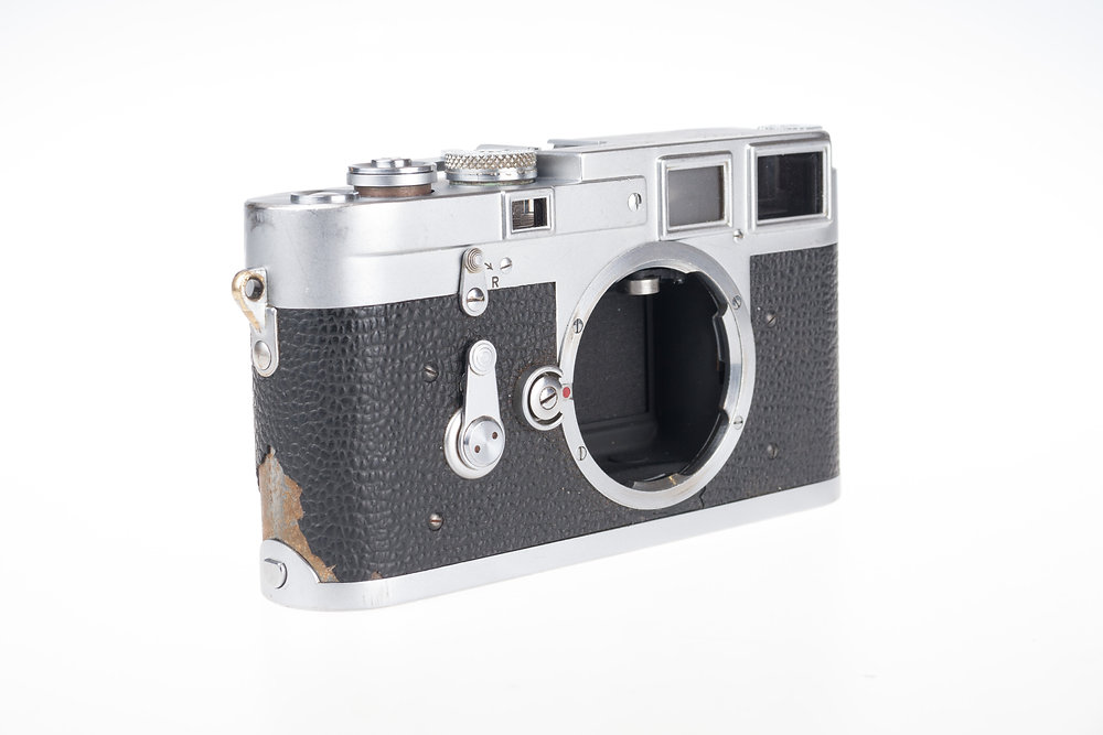 Leica M3 Chrome Double Stroke Rangefinder Camera Body Only, 1954-1966 Production