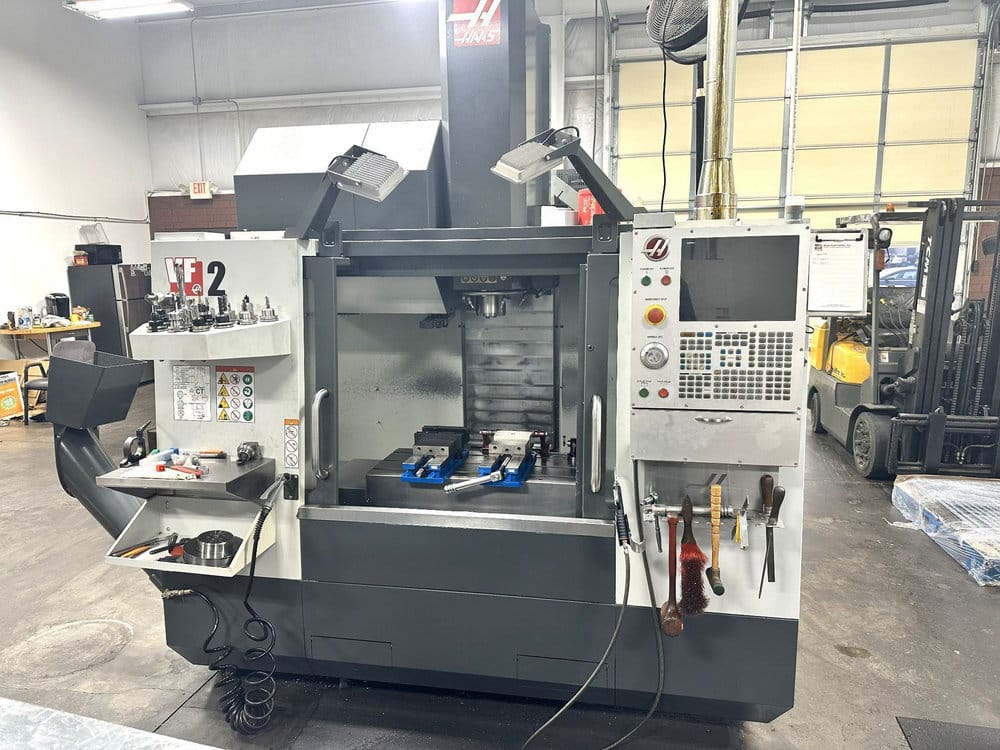 Haas VF-2 Vertical Mill, 2018 Model, CNC Control, 30" x 16" Table, 8100 RPM Spindle