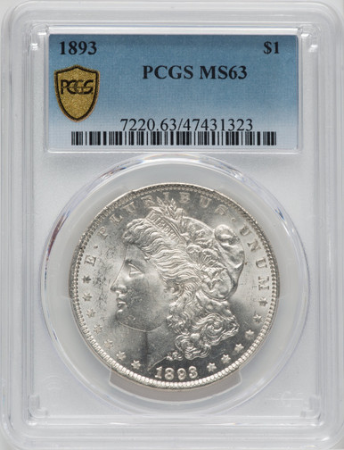 1893-S Morgan Dollar PCGS MS-63